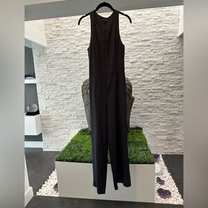 Theory Navy Jumpsuit back cutout size 4